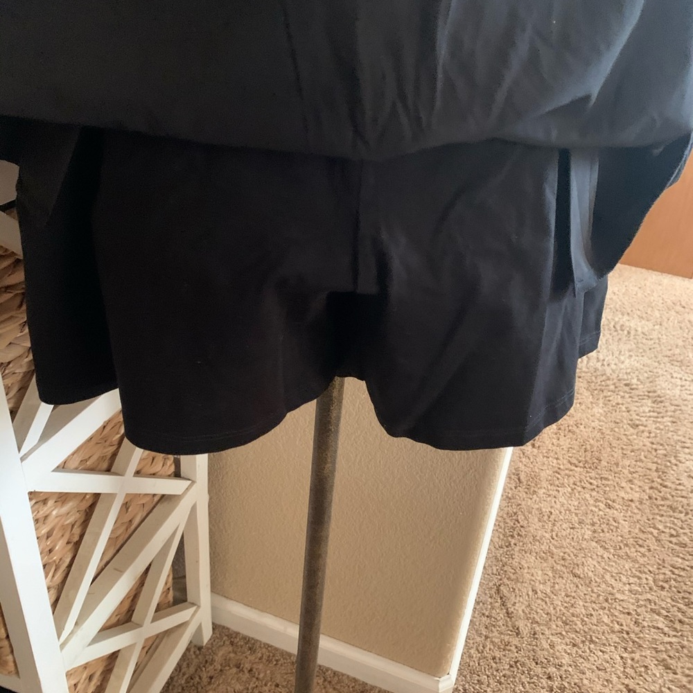 Drawstring Skort Black - Picture 3 of 5